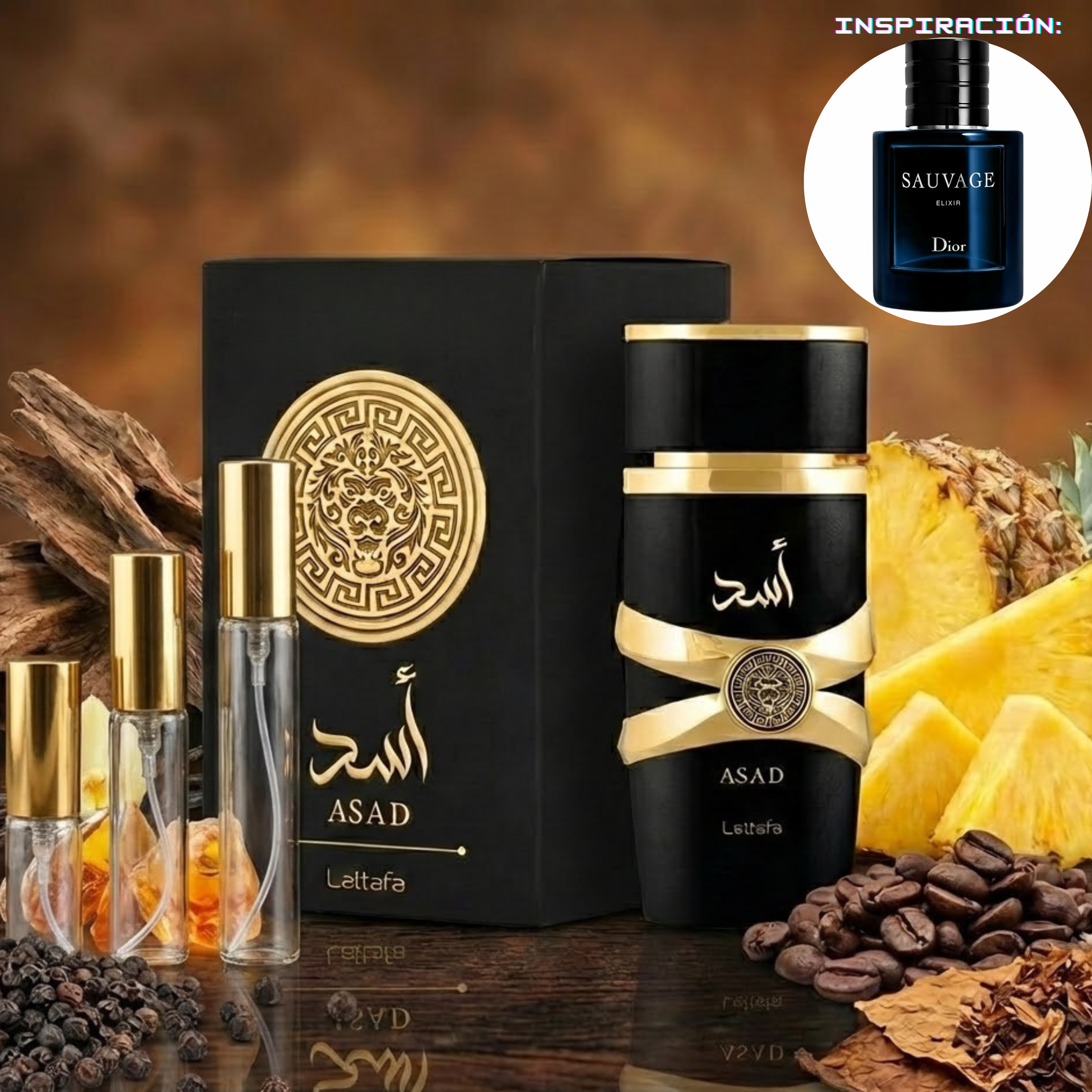 Lattafa Asad EDP (Decants)