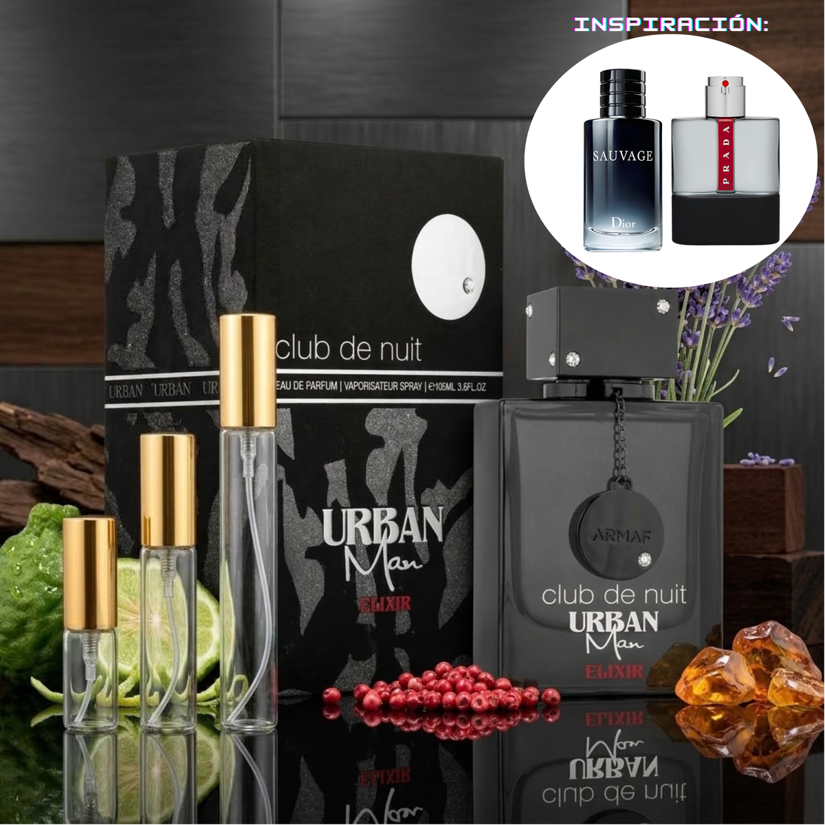 Club de nuit Urban Man Elixir (Decants)