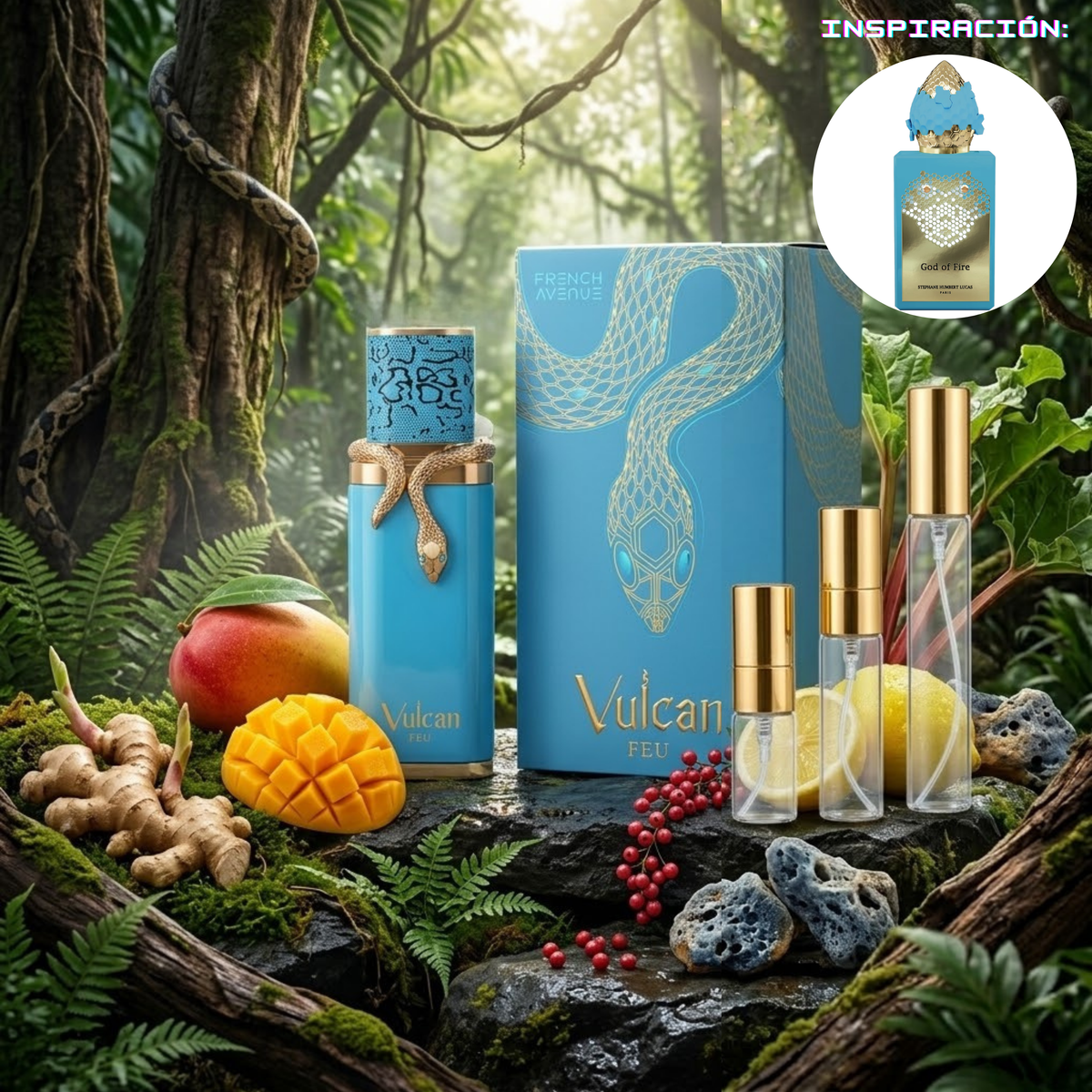 French Avenue Vulcan Feu EDP (Decants)