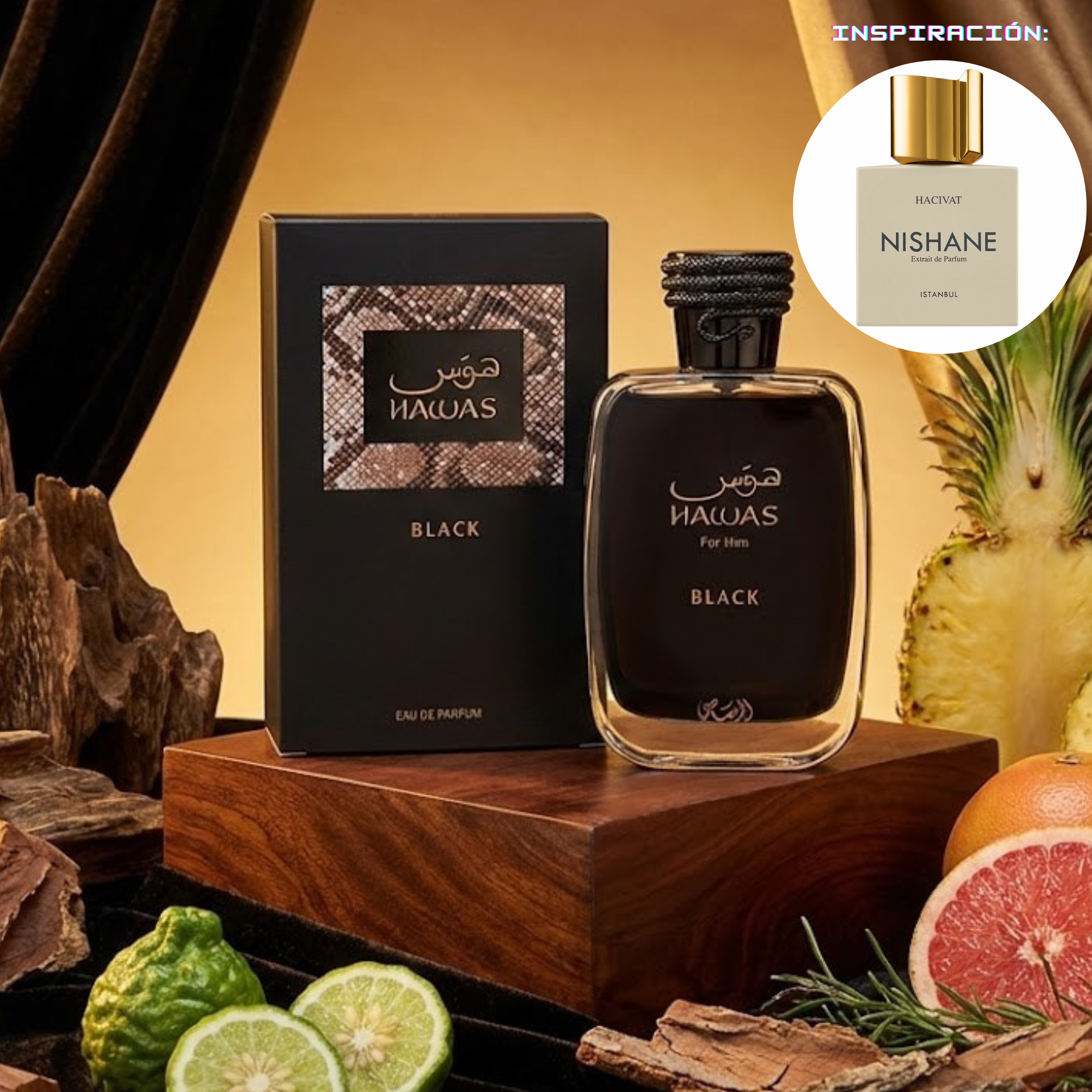 Rassasi Hawas Black EDP 100ML