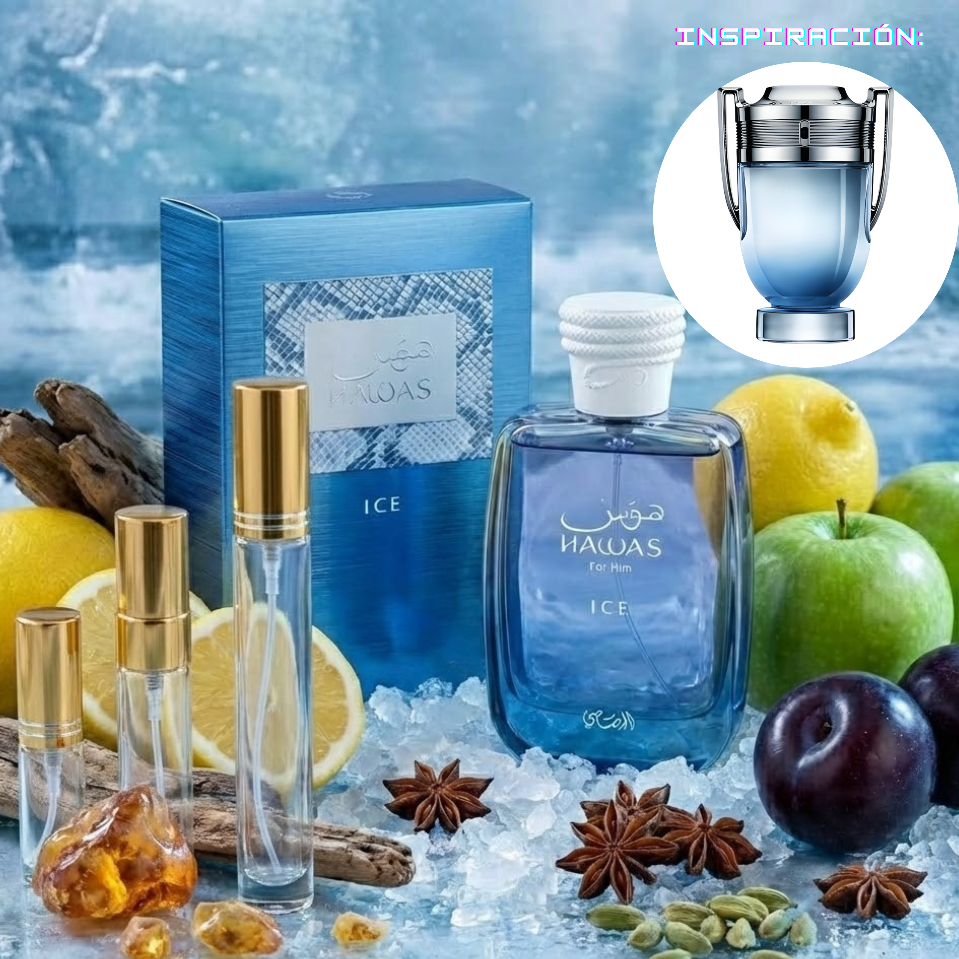 Rassasi Hawas ICE EDP (Decants)