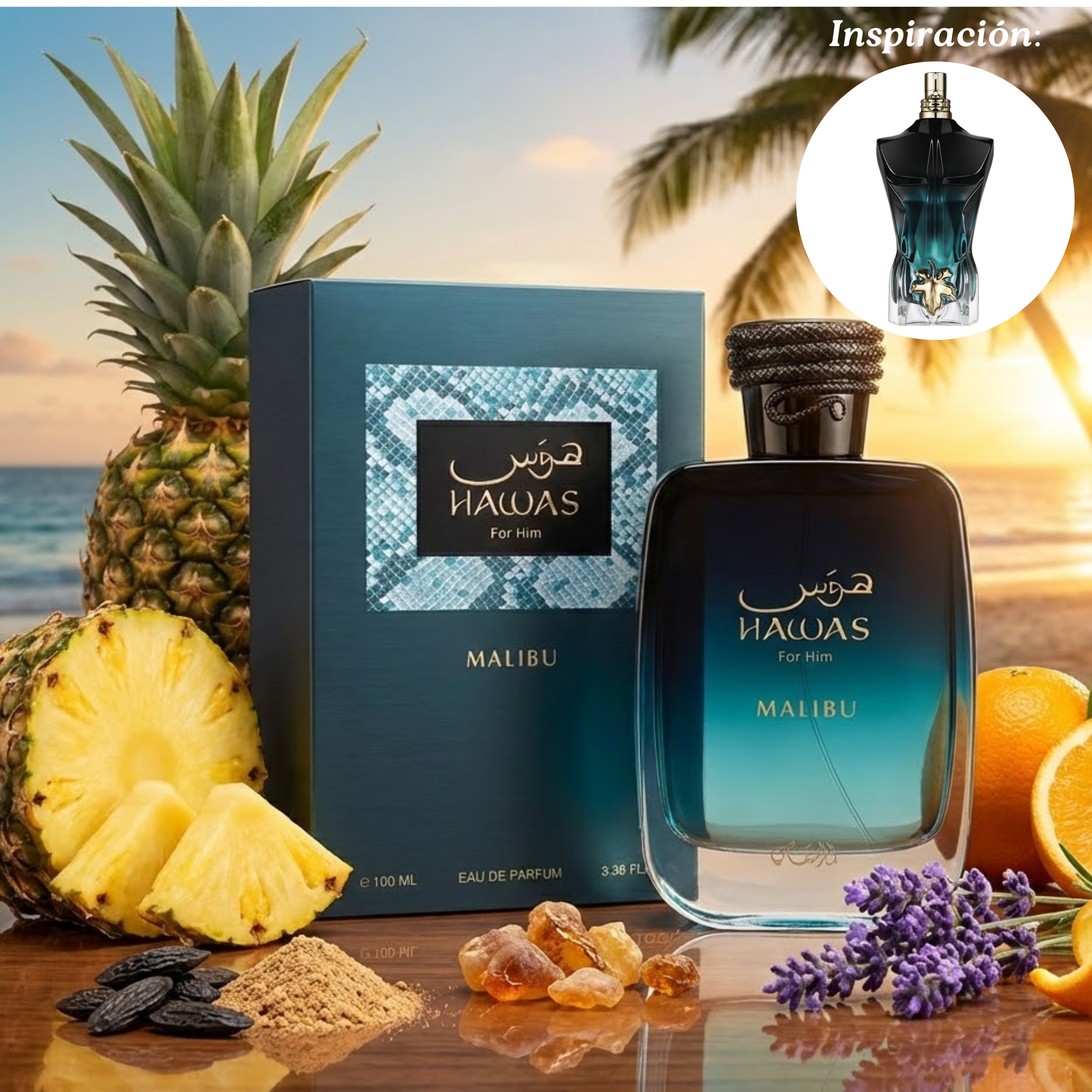 Rassasi Hawas Malibú EDP 100ML