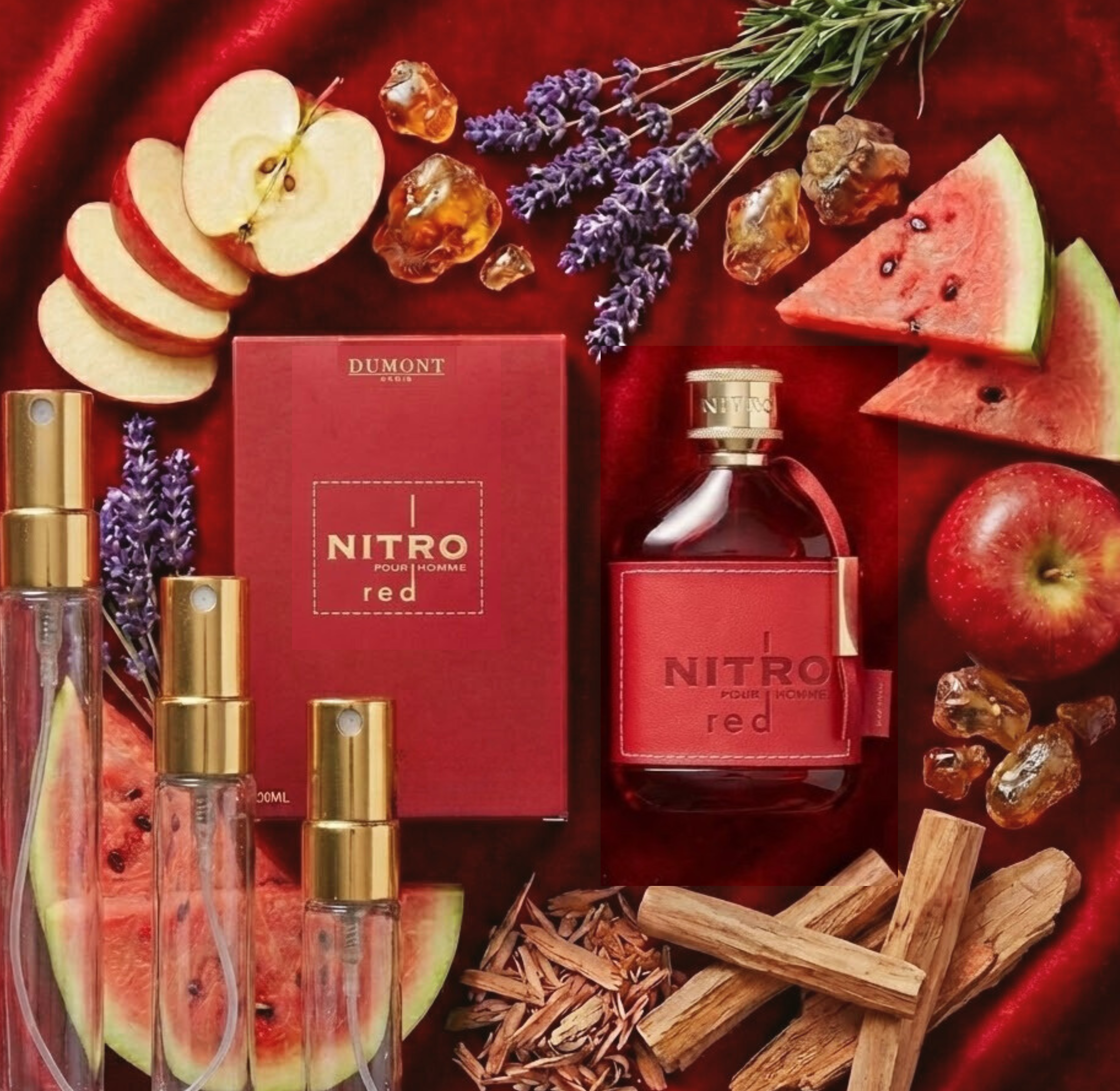 Dumont Nitro Red EDP (Decants)