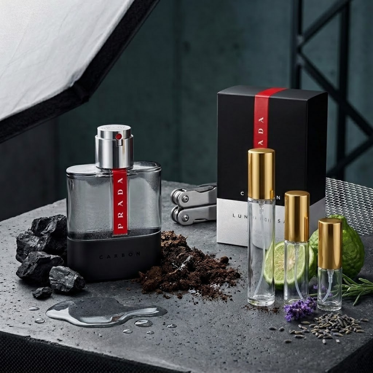 Prada Luna Rossa Carbón EDT (Decants)