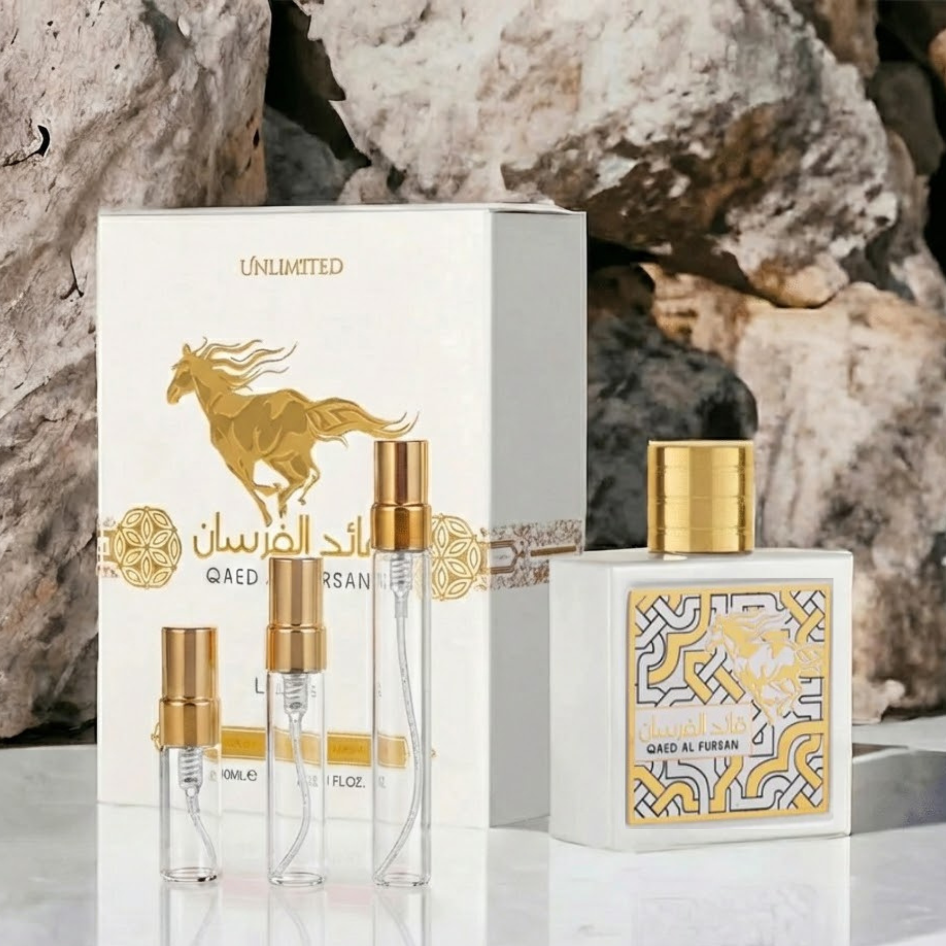 Lattafa Qaed Al Fursan Unlimited EDP (Decants)