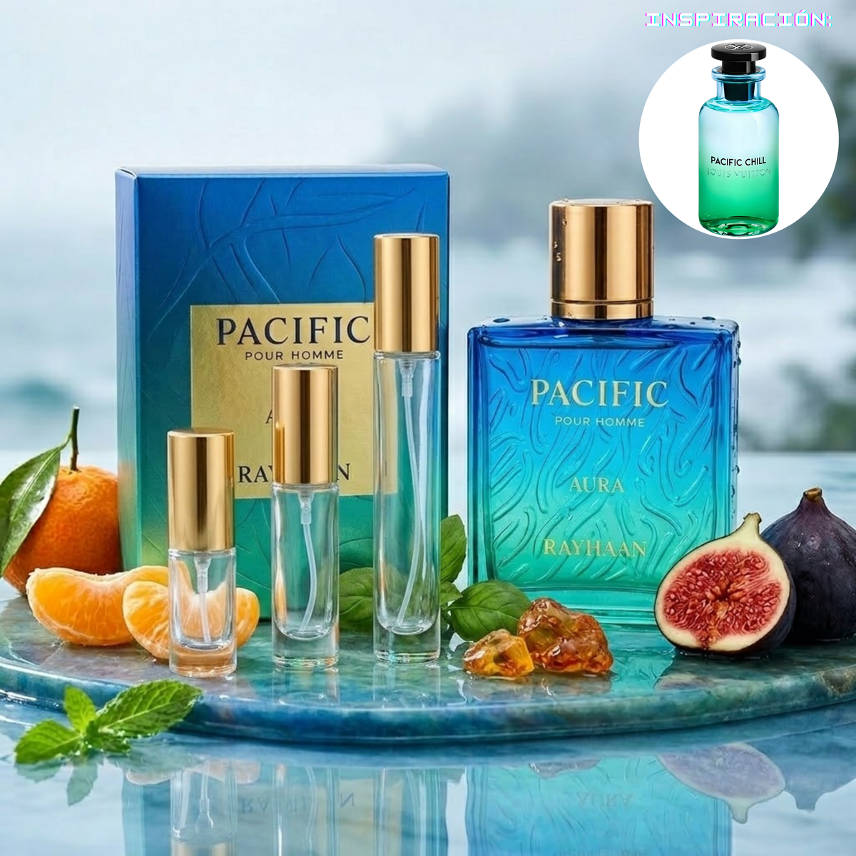 Rayhaan Pacific Aura EDP (Decants)