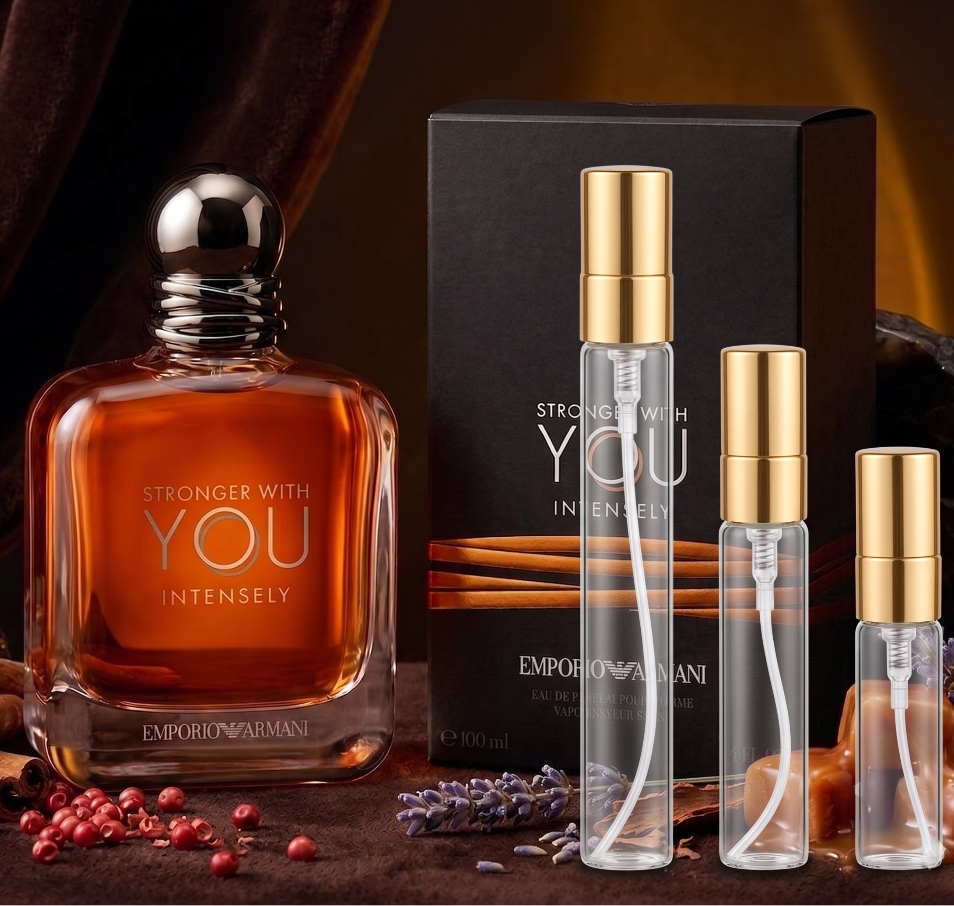 Armani STRONGER WITH YOU INTENSELY EDP (Decants)