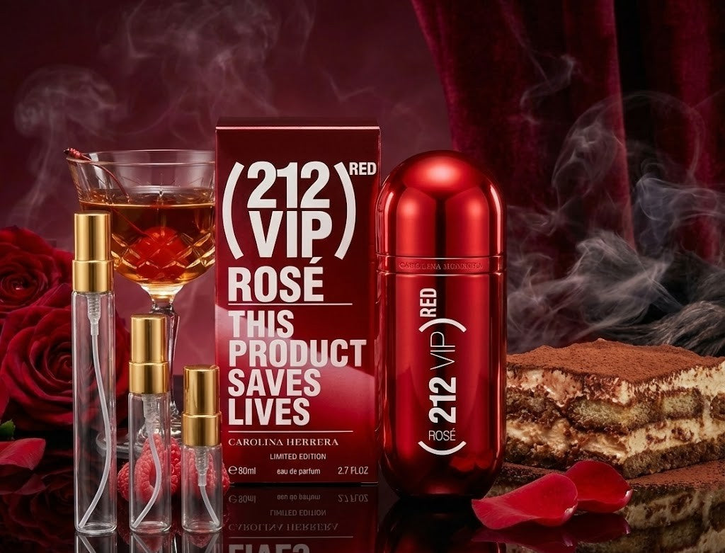 Carolina Herrera  212 VIP Rosé Red EDP (Decants)